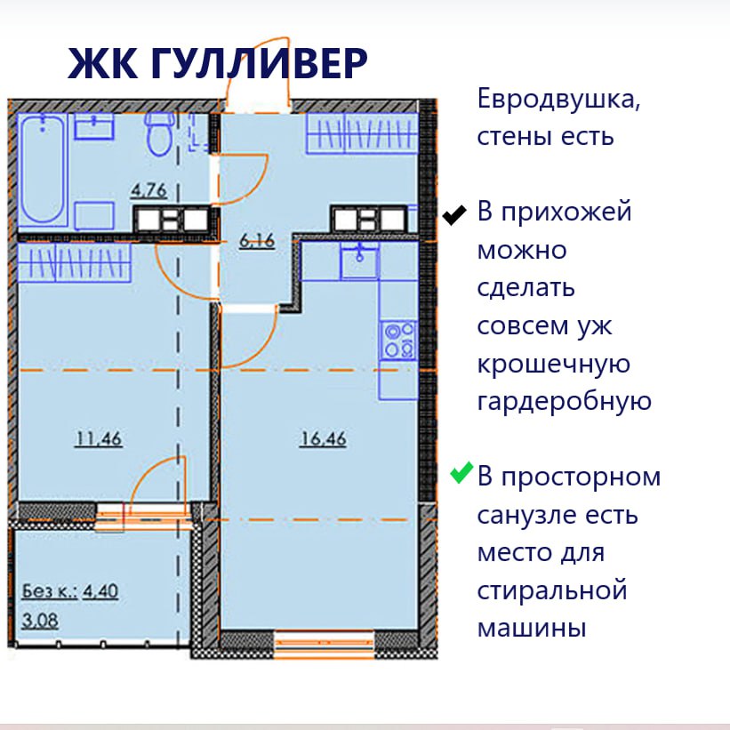 Квартира для кулинарных экспериментов